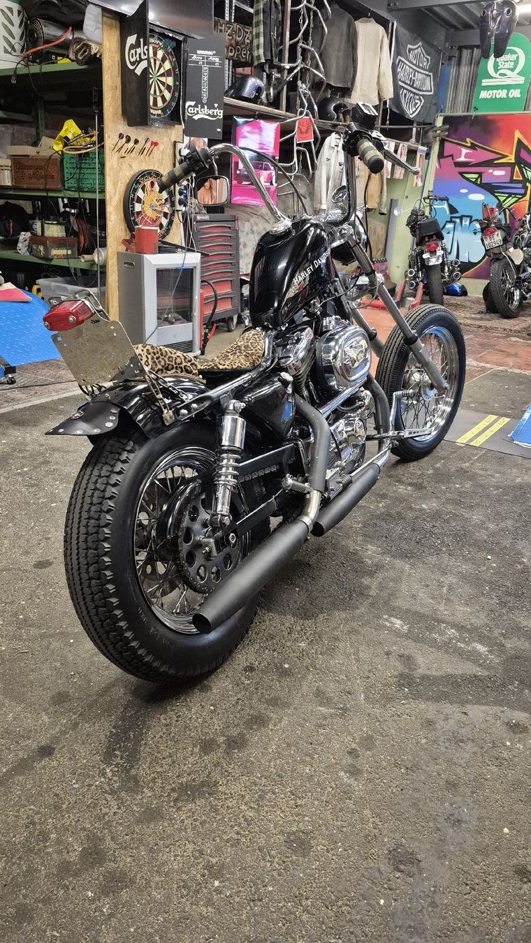 Harley-Davidson Chopper: Harley Davidson Sportster Chopper – Usato da Thun venduto da HZDZ_RAGETO