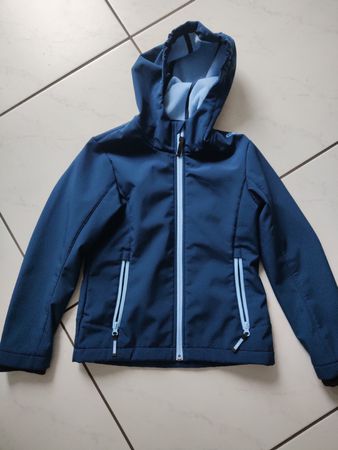 CMP Softshelljacke dunkelblau Grösse 140 guter Zustand