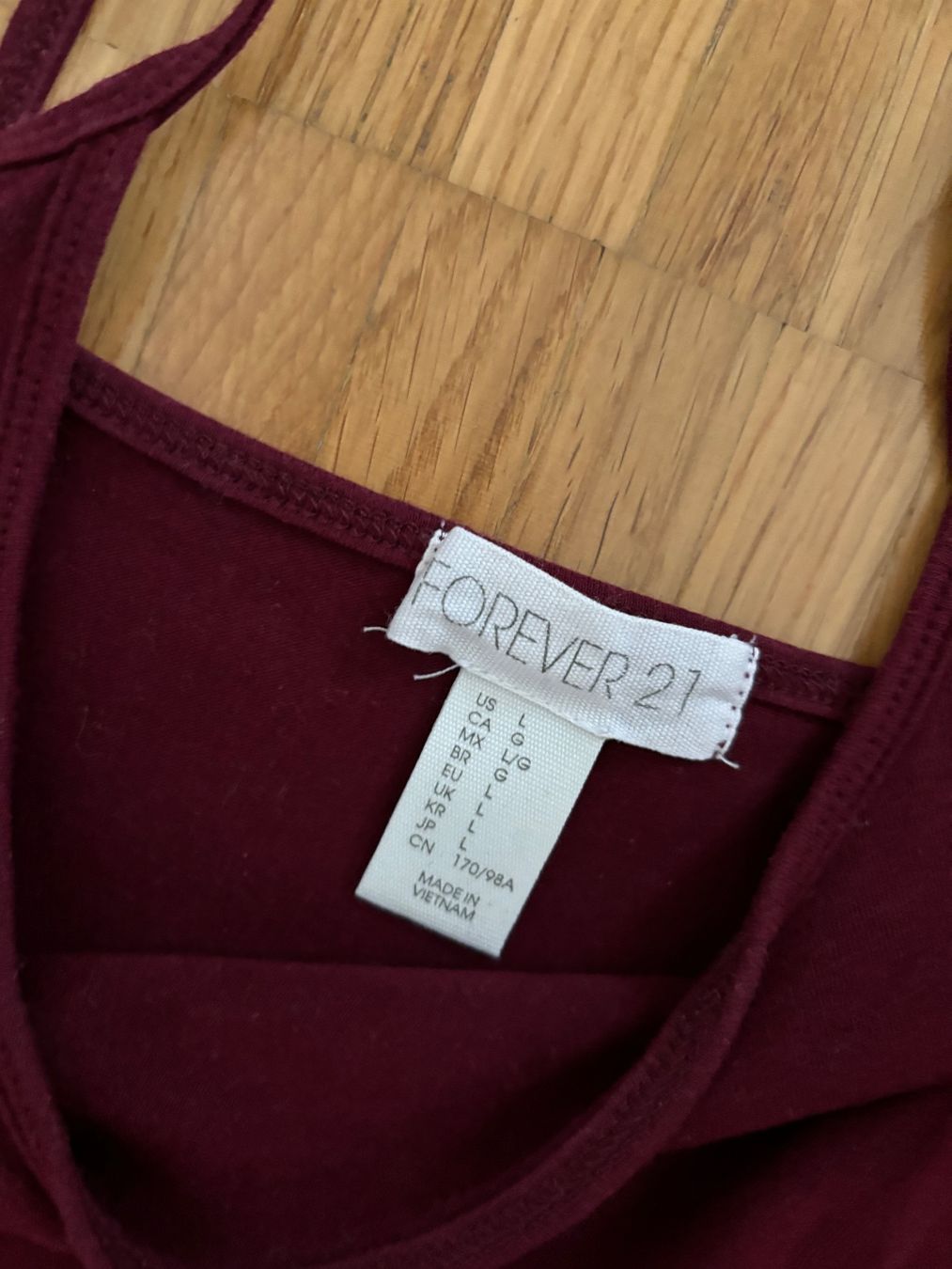 Tops: schickes Top, Spaghettiträger, Grösse L, Forever21 – Gebraucht aus Winterthur von Sunshine143 1