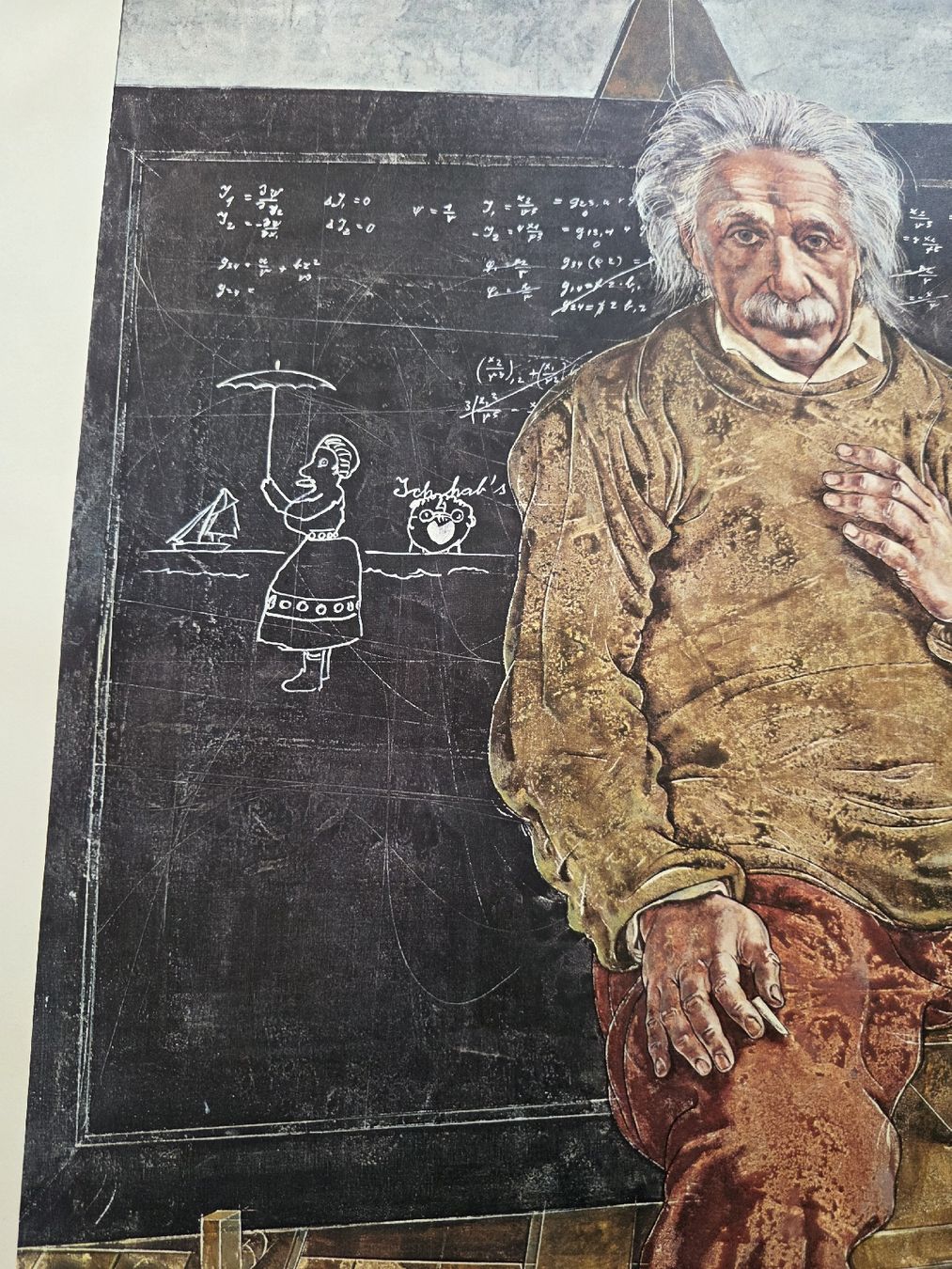Foto & Immagini: Albert Einstein Poster, Kunstdruck – Usato da Suhr venduto da andreas_2008 3