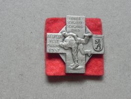 Abzeichen Innerschwyzer Schwingfest Schwingen Cham ZG 1957