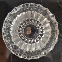 Aschenbecher aus Kristallglas ca. 1970er Jahre - nie benutzt