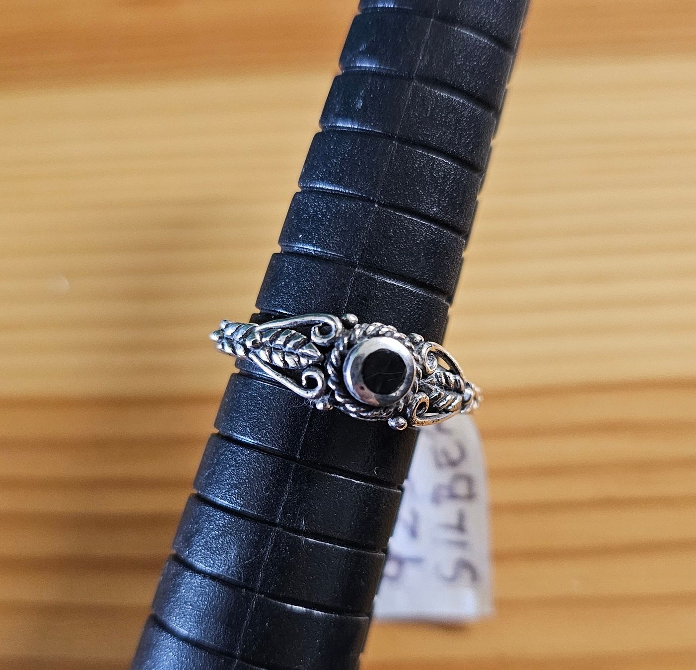 Anelli: 925 Silber Ring mit Onyx Stein – Usato da Ostermundigen venduto da Secundo_Hand 3