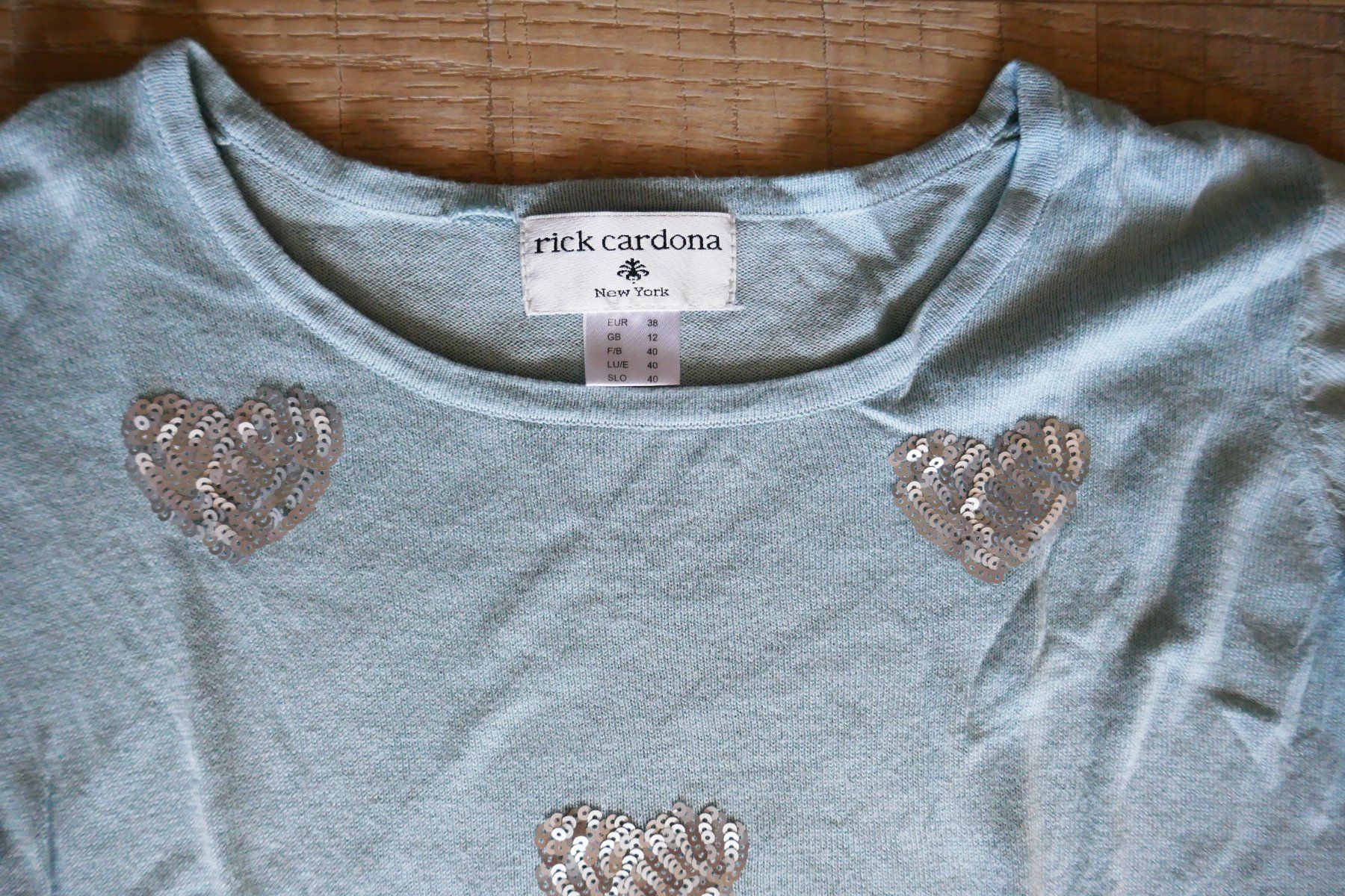 Pullover & Sweatshirts: Pullover von rick cardona, Gr. 38, neu, Viskose/Baumwolle – Neu (gemäss Beschreibung) aus Port von uzuku 4