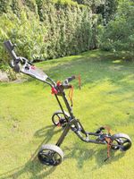 Golf Trolley 3-Rad Score Quick Fold 3.5 – Top Zustand