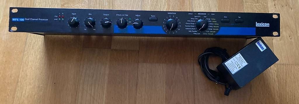 Lexicon Equalizzatori: Lexicon MPX 100 Multi Effects Processor Reverb Delay w/ PSU – Usato da Lausanne venduto da duvy 2
