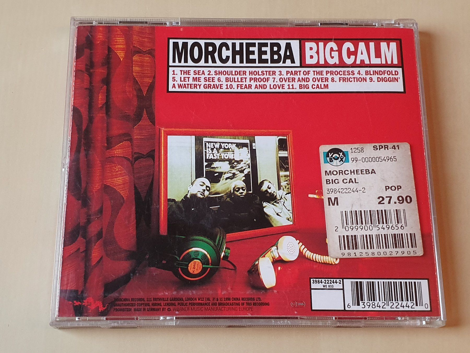 CD: Morcheeba Big Calm – Usato da Stansstad venduto da collectorsshop 1