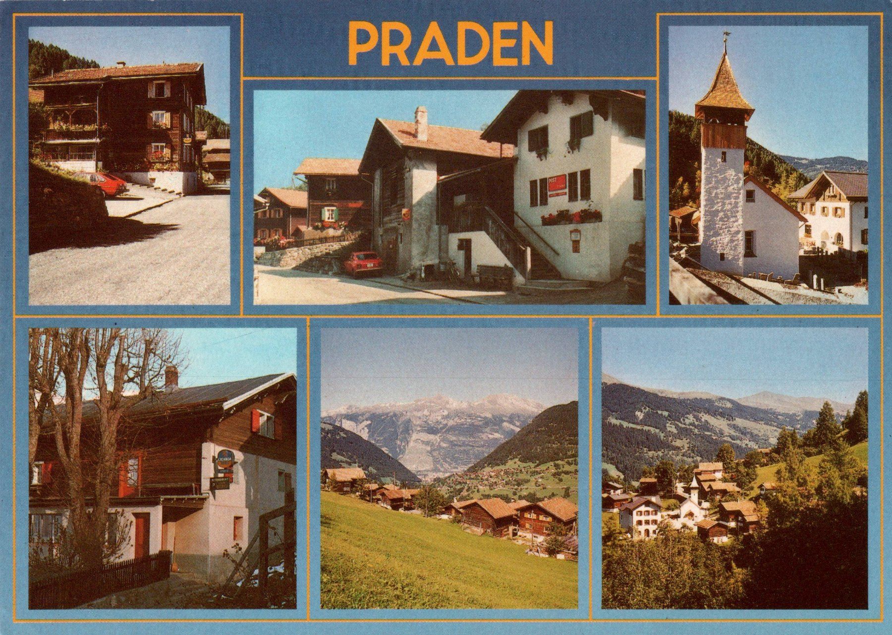 Cartoline postali: Alte Ansichtskarte von Praden, Graubünden, Schweiz. Top! – Nuovo (secondo la descrizione) da Zürich venduto da axolottchen