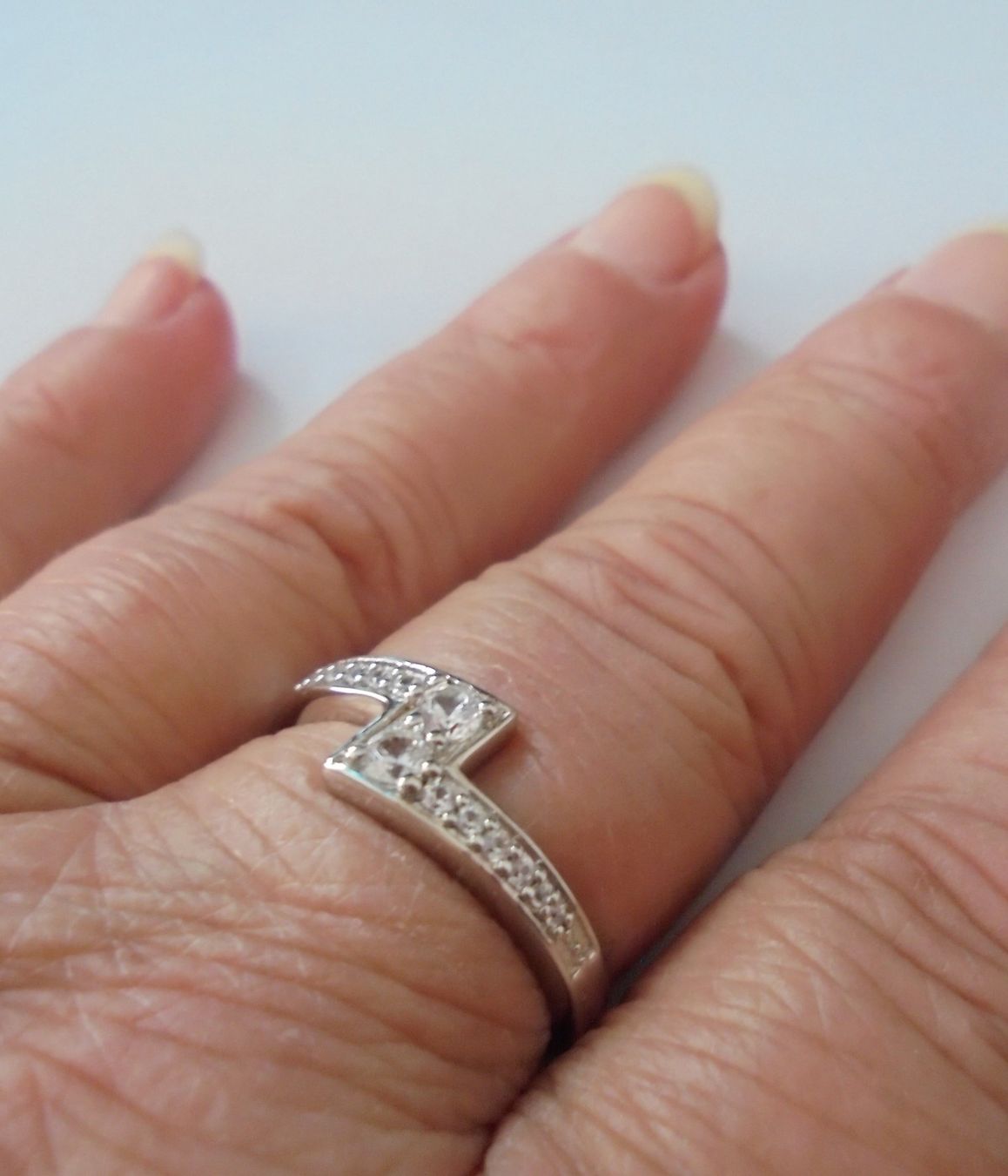 Anelli: Echtschmuck: Natürlicher echter Zirkon-Silberring 18/56 – Nuovo (secondo la descrizione) da Zuchwil venduto da maumauchi 8