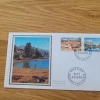 FDC mit Seidenbild 1977 Bern