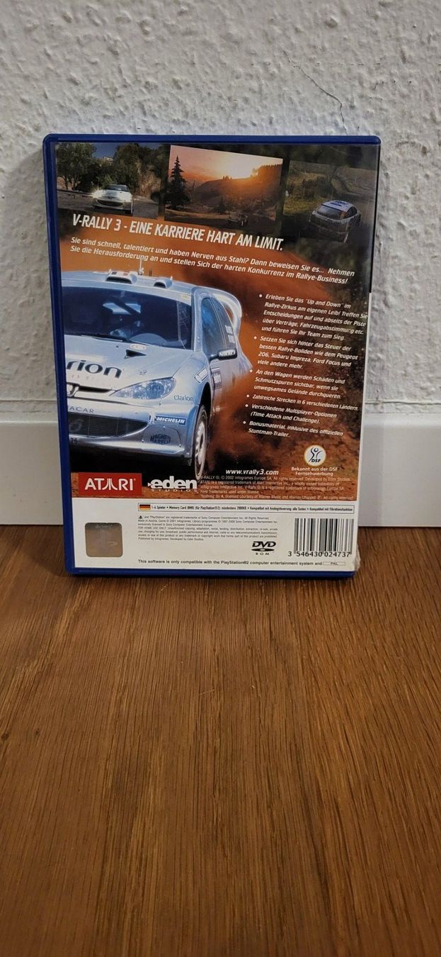 Sony Giochi: PS 2 - V- Rally 3 – Usato da Münsingen venduto da DigitaleSpielecke 1