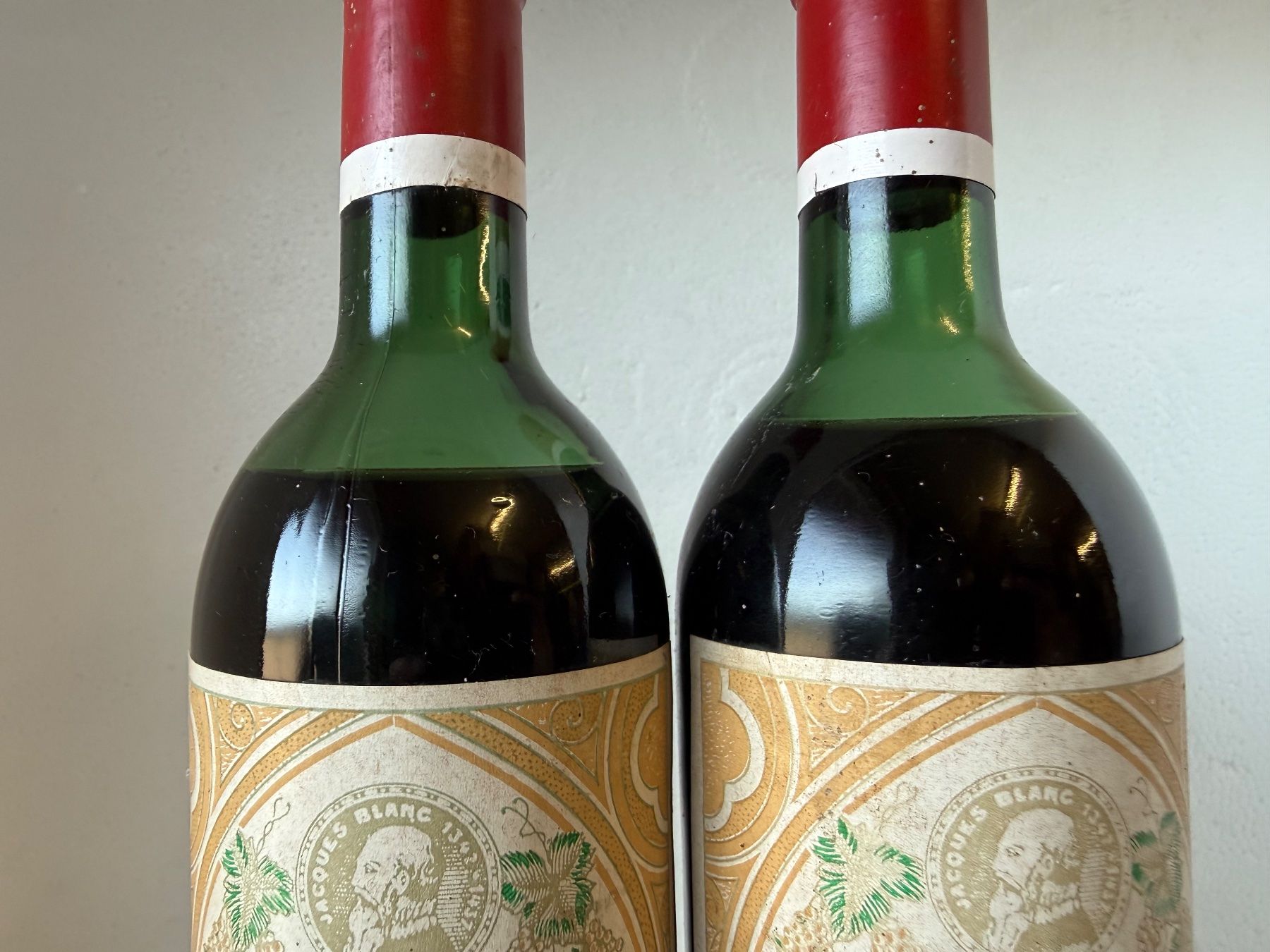 Vino: 2 Flaschen Château Jacques-Blanc St-Emilion 1966... – Nuovo e nell'imballaggio originale da Wöschnau venduto da Vinsale 4