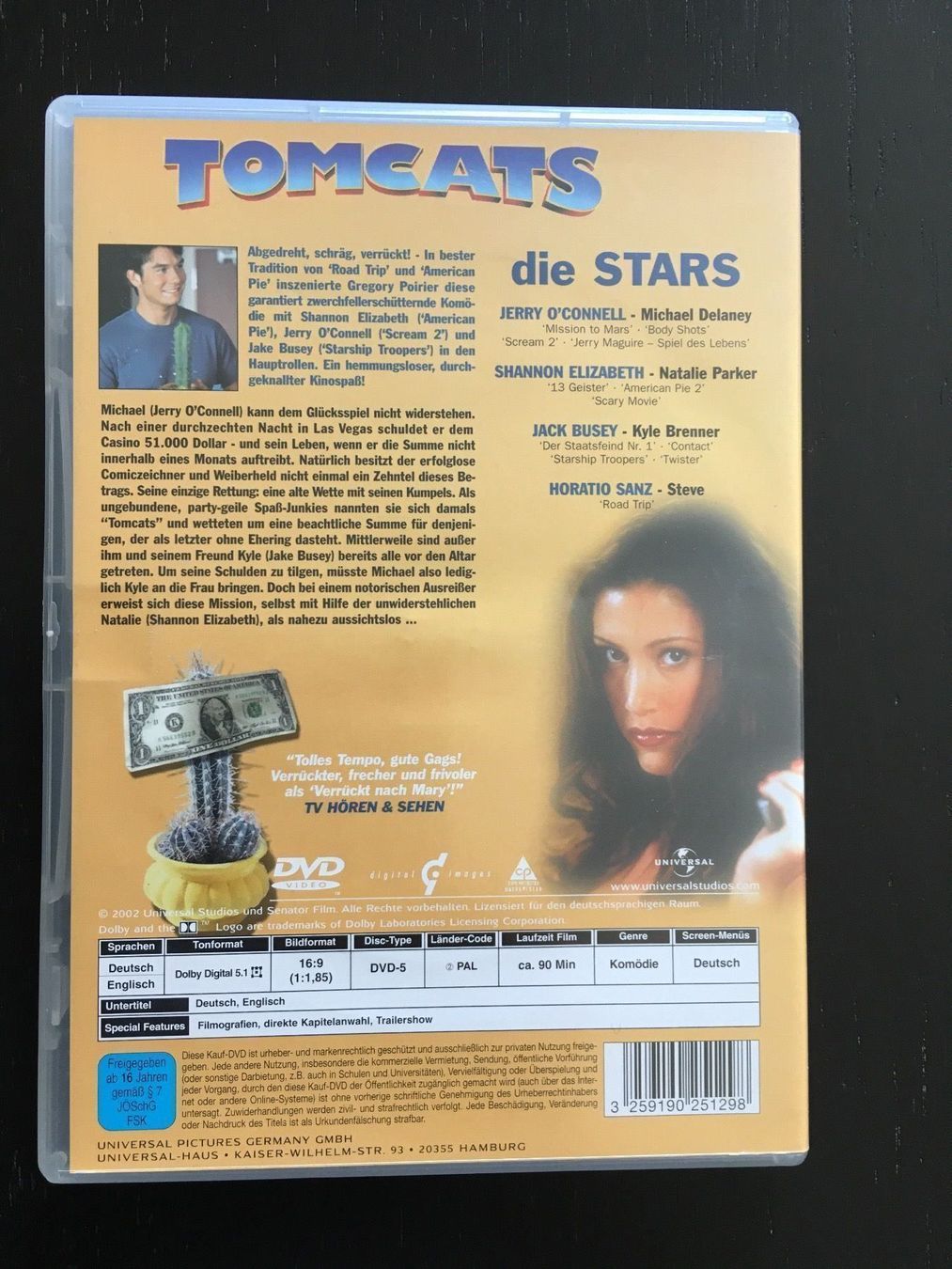 Tutti i DVDs: DVD Tomcats – Usato da Regensdorf venduto da scheissspiel 1