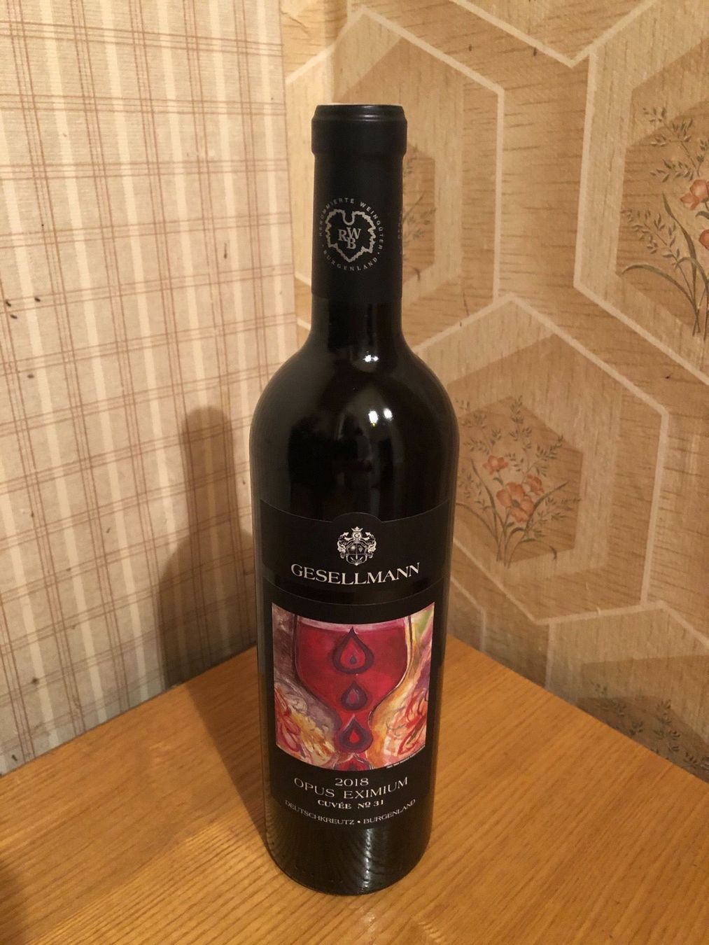 Wein: Opus Eximum No.31Weingut Gesellmann,2018 – Neu und originalverpackt aus Wald ZH von mlnt 4