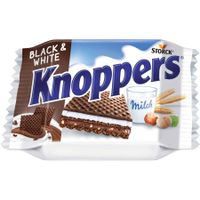 Knoppers Black & White 25g