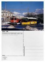 Chur Bahnhof Arosa Bahn RhB Ge 4/4 II Postauto Volvo Hess