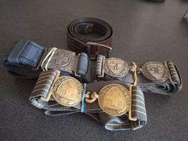 Lot de 4 ceinturon Armée CH 