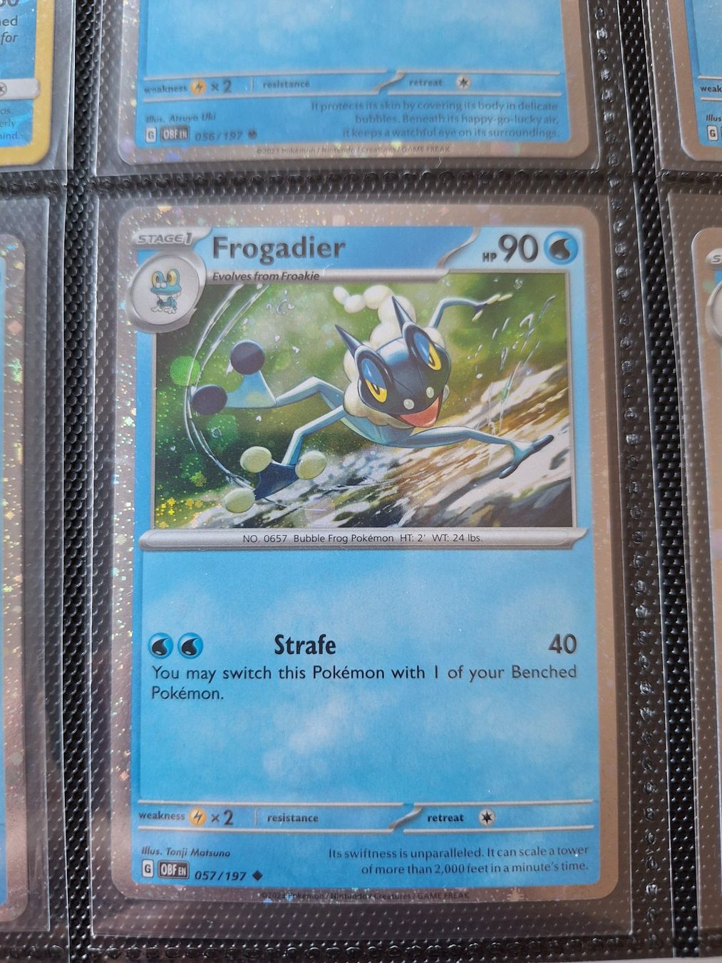 Pokémon Carte collezionabili: Frogadier - Promo – Usato da Altstätten SG venduto da GGsGameshop