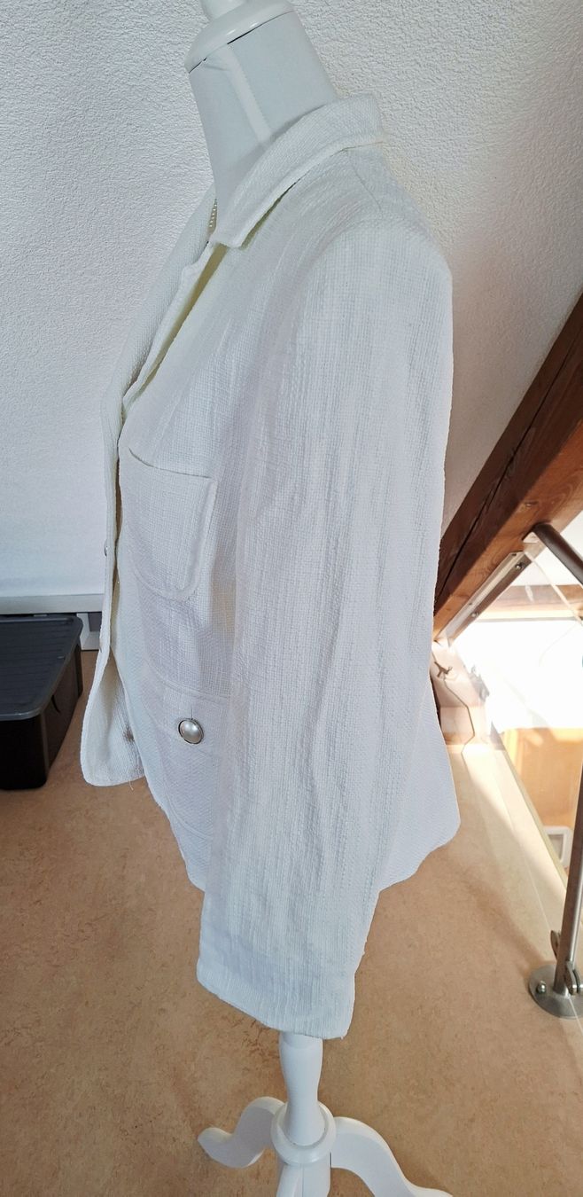 Giacche: Biaggini Blazer, Gr. 42 Cremeweiss – Usato da Klingnau venduto da vollmond36 1