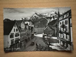 Alte Ansichtskarte Brunnen mit Uristock, Rarität!
