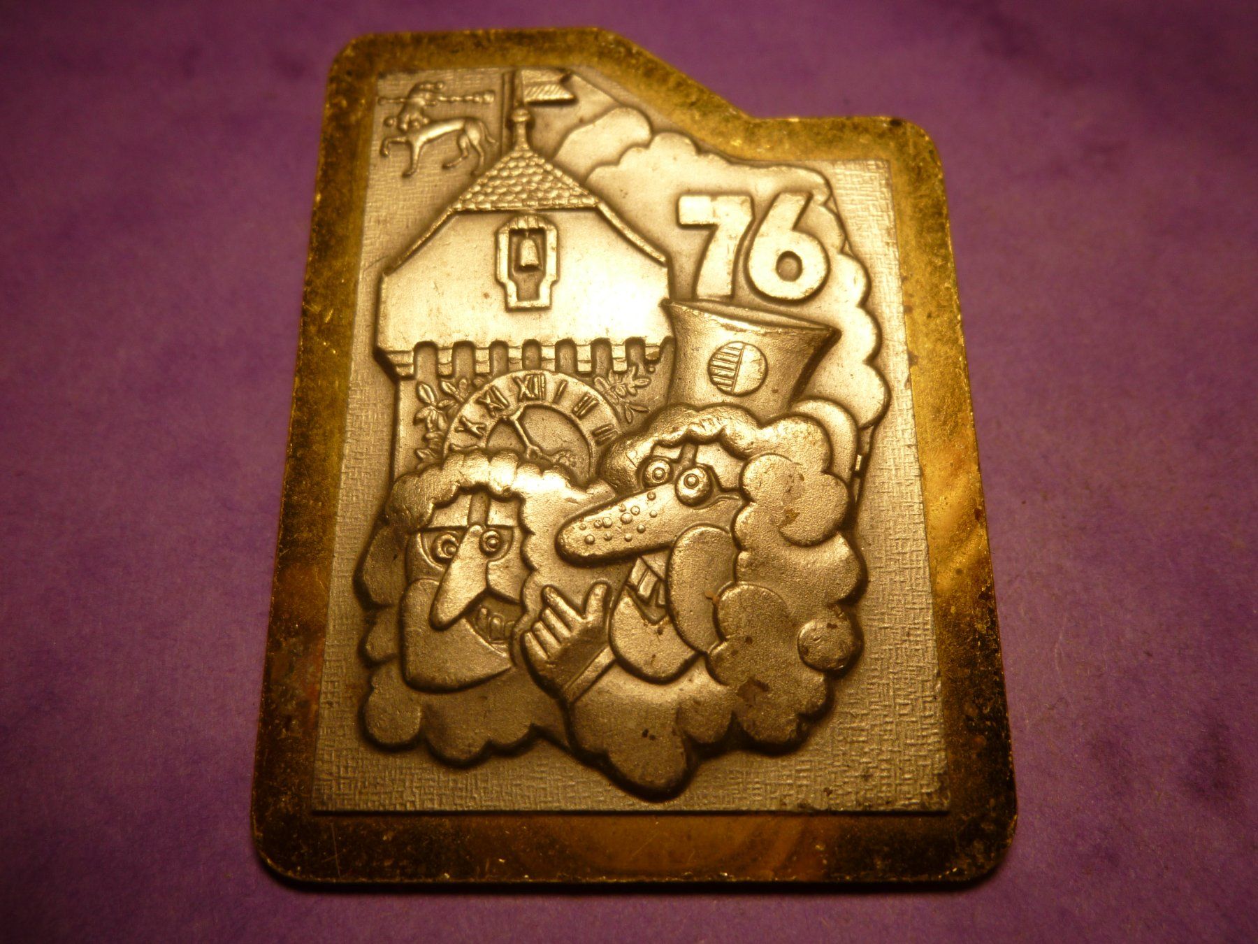 Placchette & Badge: LUZERN 1976 GOLD – Usato da Ried (Muotathal) venduto da Mandarin02