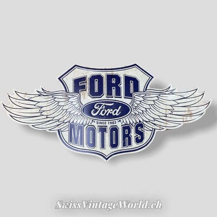 Ford Wings Schild Retro Vintage | Kaufen auf Ricardo