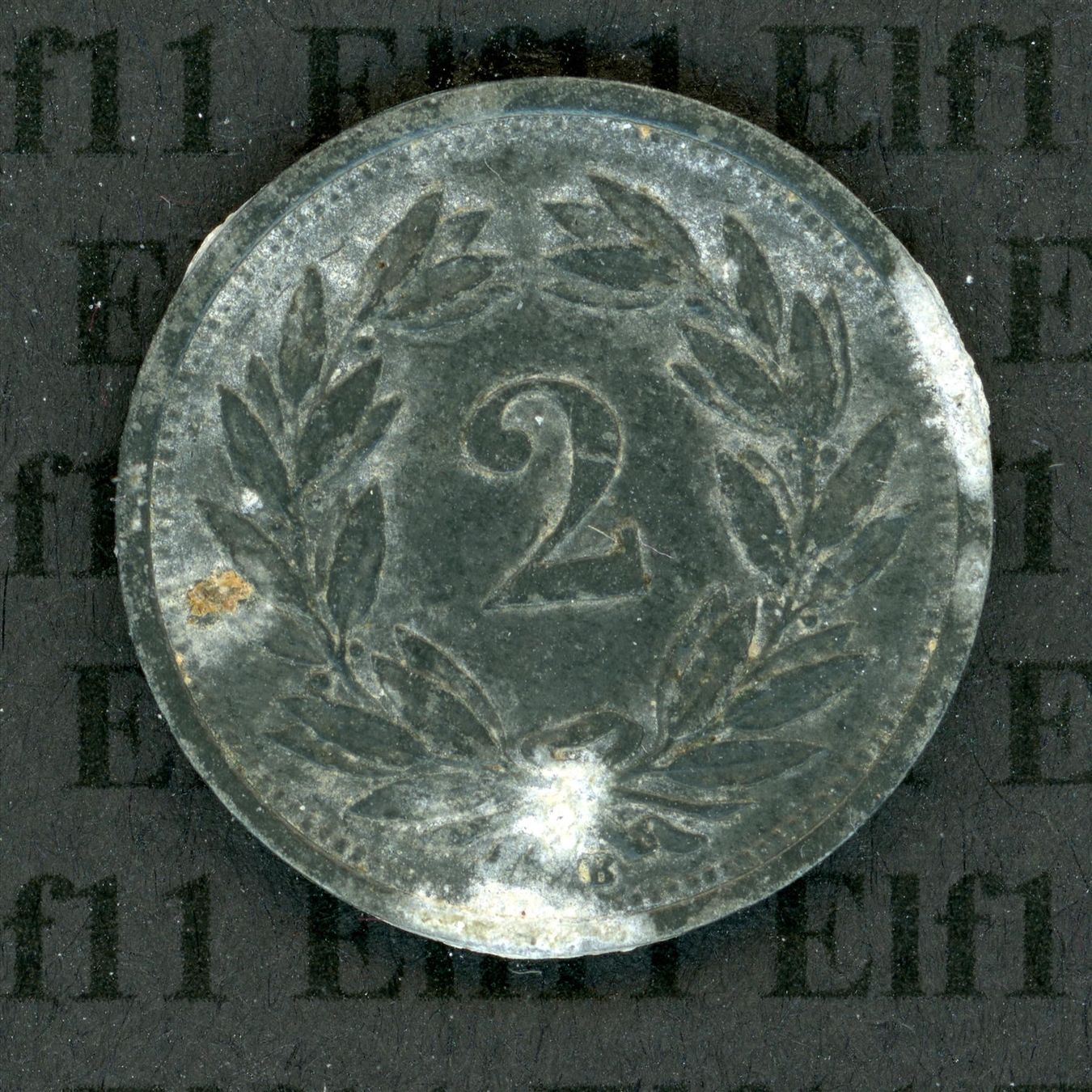 Tutti le monete: CHF___0.02 1945 ss 2 Rappen – Usato da Widnau venduto da Elf11 1