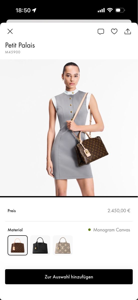 Louis Vuitton Sacs femmes: Ungetragene LV Petit Palais – Neuf avec emballage d'origine à St. Gallen par TairiZ 2