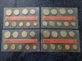 Münzsätze 1976  Deutsche Mark