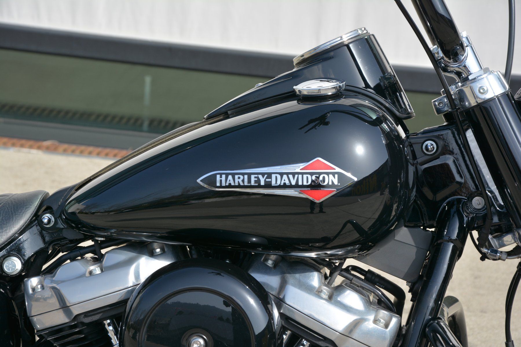 Harley-Davidson Chopper: HARLEY-DAVIDSON FLSL Softail Slim 107 – Gebraucht aus Oberkulm von Curiger-Automobile 7