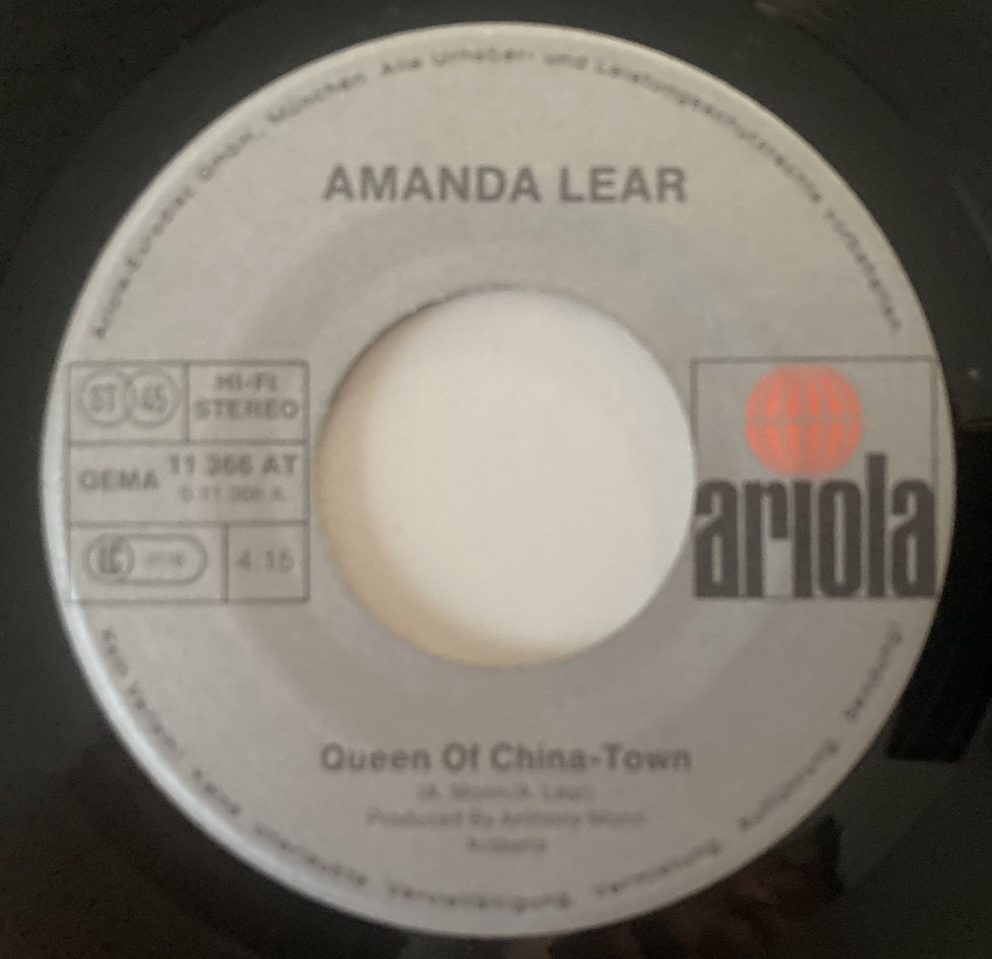 Dischi in vinile: AMANDA LEAR - QUEEN OF CHINA-TOWN – Usato da Bottens venduto da hotter-than-hell 2
