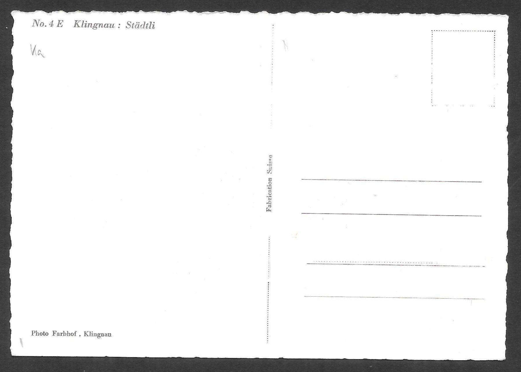 Cartoline postali: Klingnau Städtli – Usato da Olten venduto da clotaldi 1
