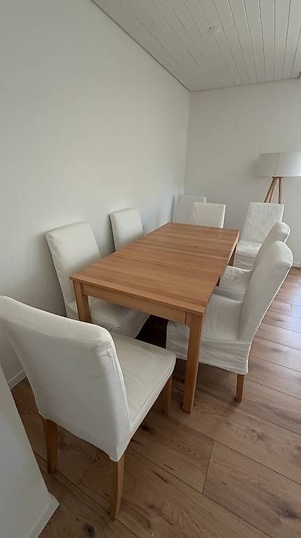 Chaises: 8 Esszimmerstühle mit Bezug – D'occasion à Männedorf par Bahram75