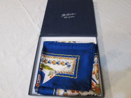 Foulard HB Henriot Quimper France vintage neuf