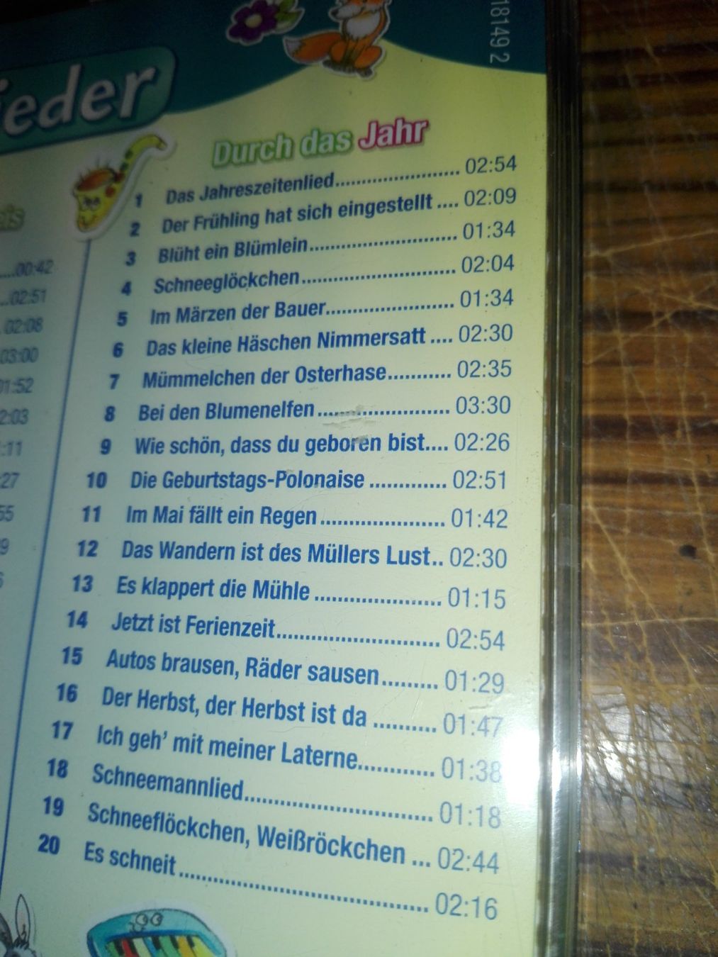 CDs: Meine ersten Kinderlieder - Tierlieder uvm.   (3er CD Box) – Gebraucht aus St. Gallen von elk2021 8
