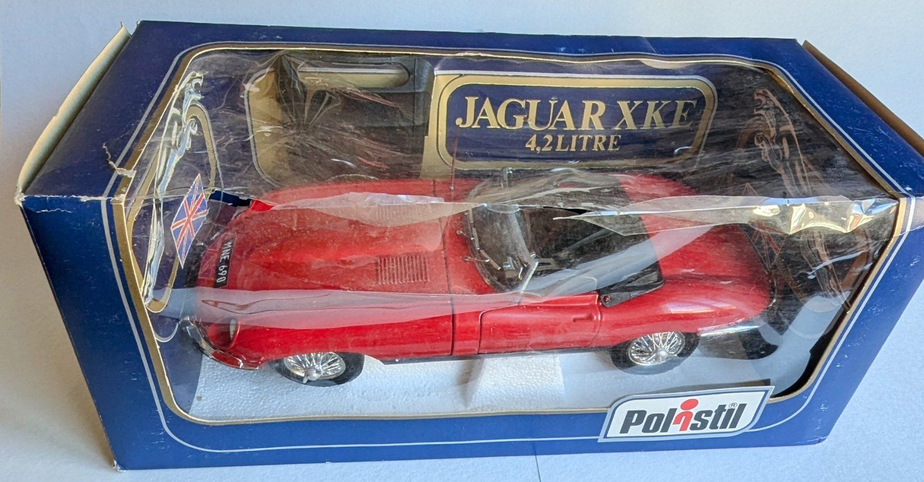 Polistil Modellini d'auto: Polistil Jaguar XKE, 1/16 – Nuovo (secondo la descrizione) da Olten venduto da VanishingPoint.71 6