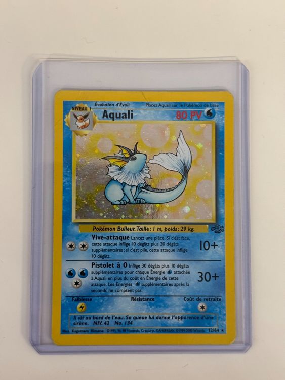 Pokémon Carte collezionabili: Aquali  12/64 Holo – Usato da Bursins venduto da Panda_19