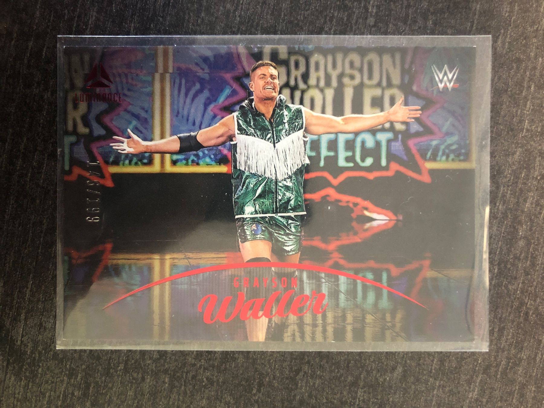 Topps Sammelbilder & Trading cards: Panini Luminance WWE Grayson Waller /199 – Gebraucht aus Wangenried von Garagara