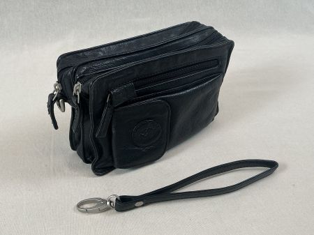 VERA PELLE Herren Handtasche