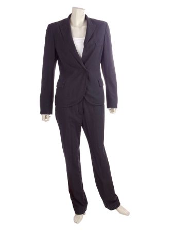 Jil Sander Damen Hosenanzug – 90% Schurwolle – Gr 38