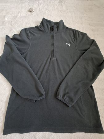 Polaire Puma 1/4 Zip Gris Foncé Taille M - Pour femme 
