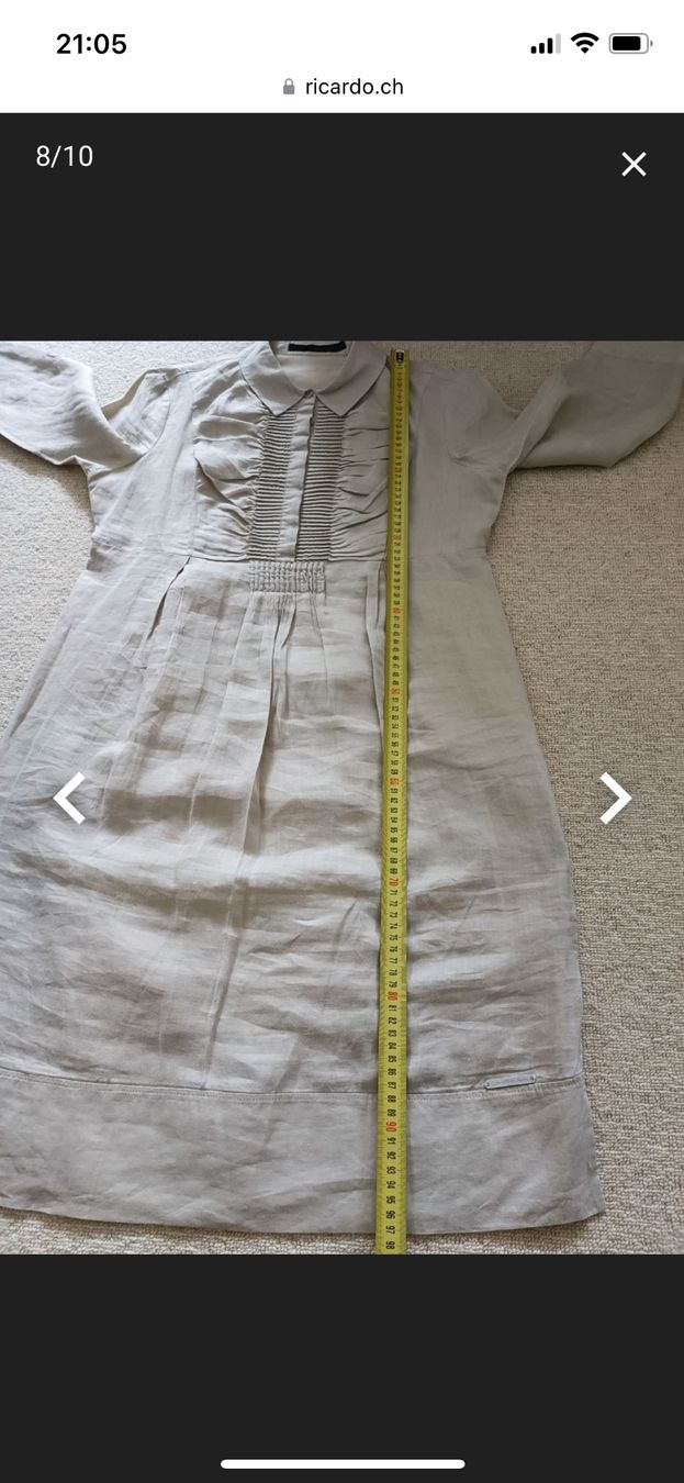 Calvin Klein Vestiti: Calvin Klein Kleid M, Leinen – Usato da Zürich venduto da iva_7658 7