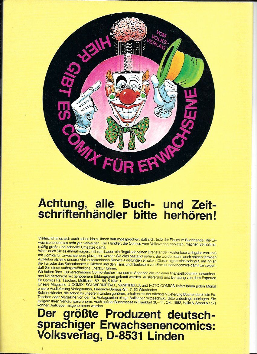 Fumetti: Schwermetall Comic Magazin Nr. 33 1982 - Bilal, Moebius – Usato da Winterthur venduto da Wolfensberg 2