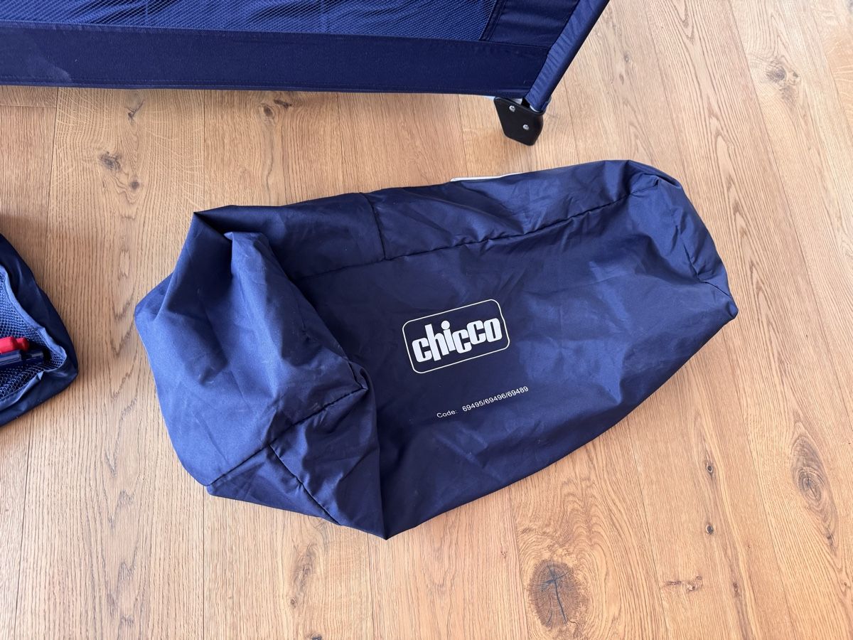 Letti: Chicco Reisebett mit Bassinet blau – Usato da Gisikon venduto da Andy251 3