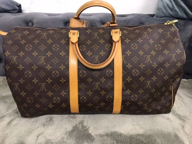 Louis Vuitton Borse: Louis Vuitton Keepall 55 Monogram Reisetasche – Usato da Steinhausen venduto da Retourenprofis