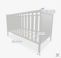 Sundvik - Baby Beistellbett 