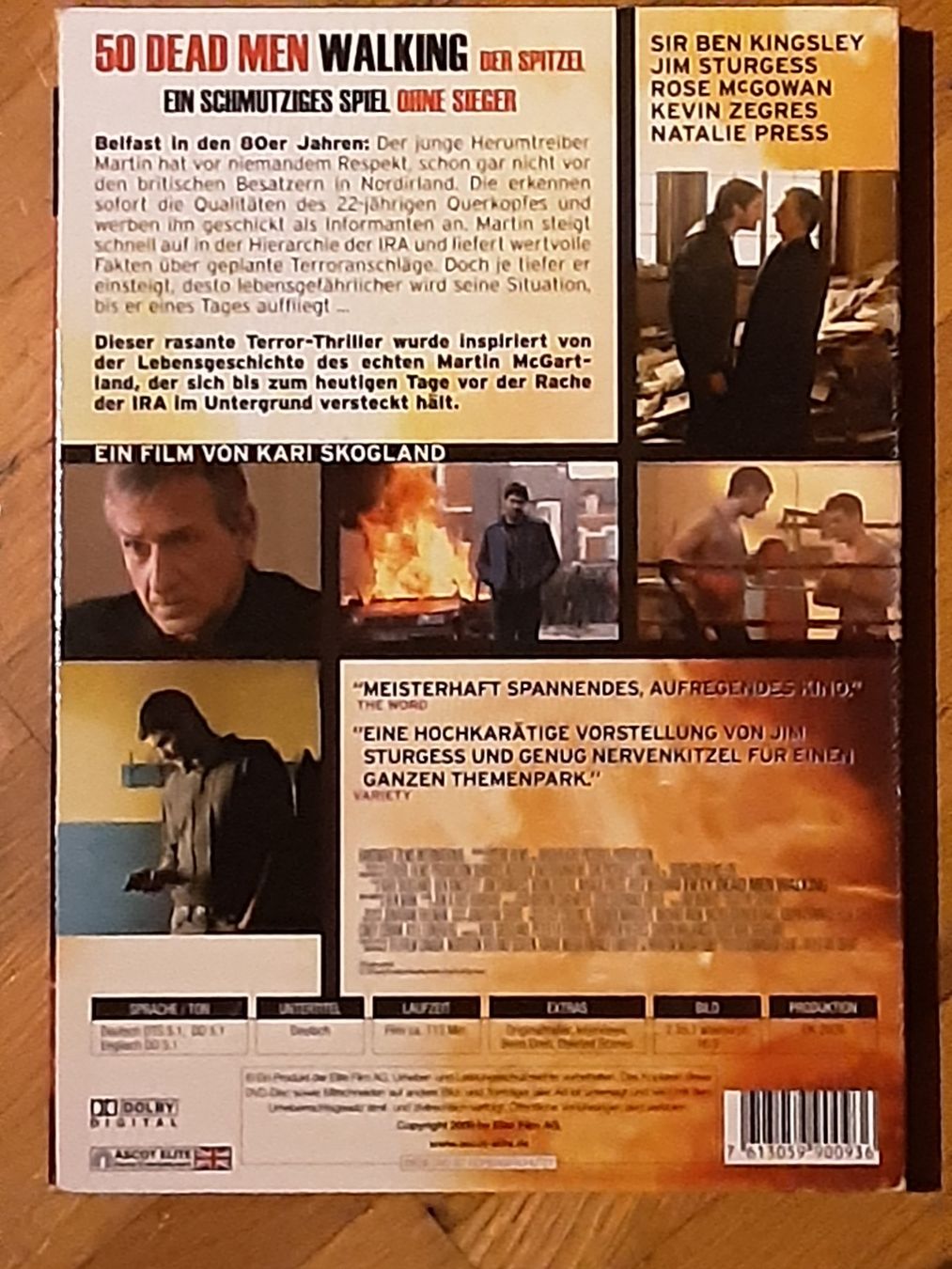 Tutti i DVDs: 50 Dead Men Walking - Der Spitzel – Usato da Wallisellen venduto da Sawr 1