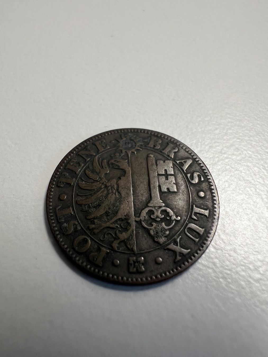 Alle Münzen: Genéve, 4 Centimes, 1839 – Gebraucht aus Schaffhausen von schatzkiste69