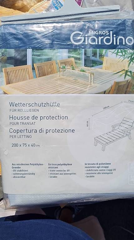 Altro: Housse de protection pour transat – Usato da Corsier venduto da anflon