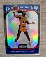Carte de collection NBA Kareem Abdul-Jabbar Lakers Prizm